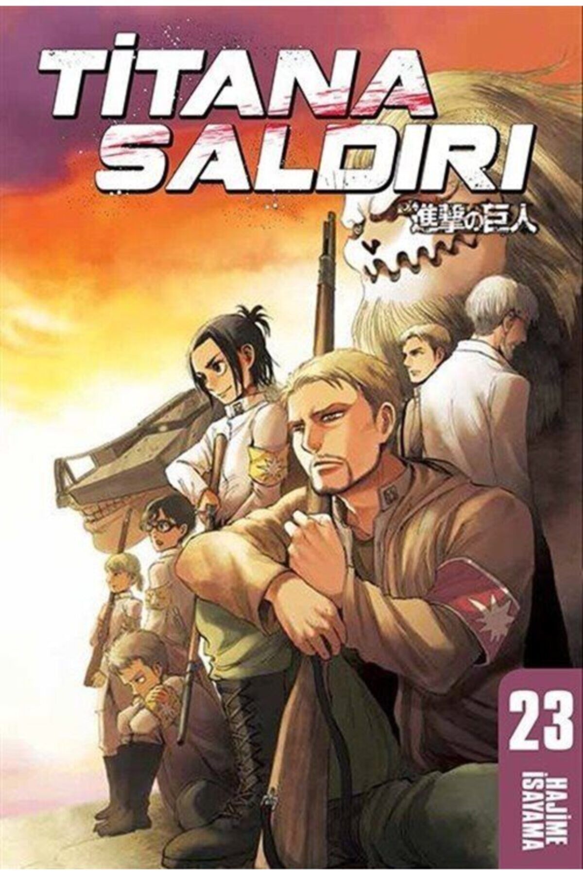 Titana Saldırı 23.Cilt