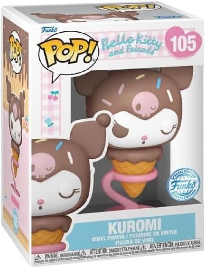 Funko POP Sanrio: Hello Kitty - Kuromi (Ice Cream)
