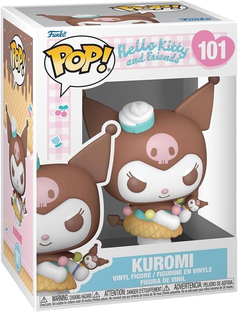 Pop Hello Kitty and Friends Kuromi with Ice Cream 101