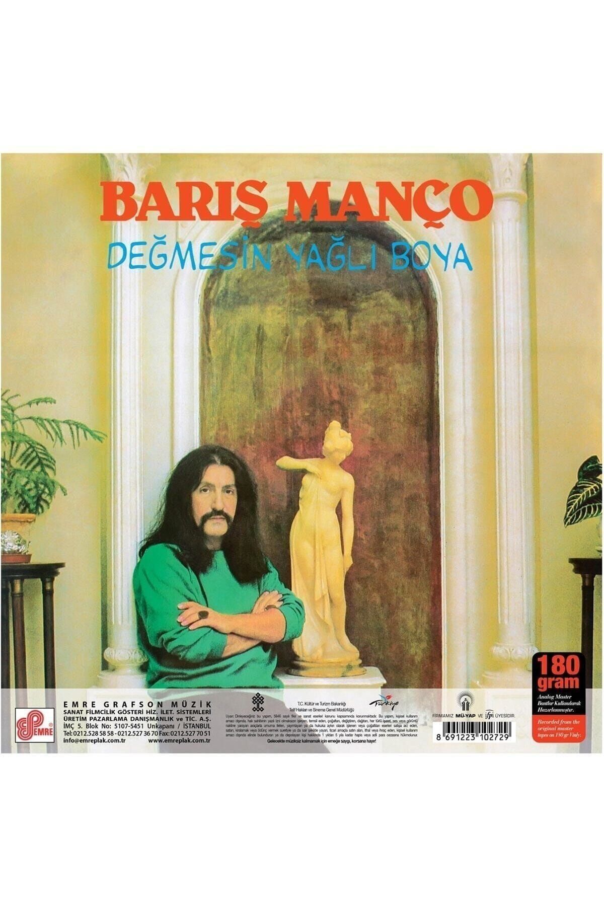 Barış Manço - Değmesin Yağlı Boya (plak)