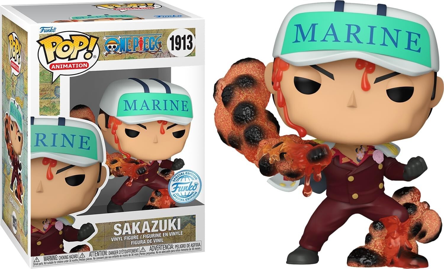 Funko Pop Animation One Piece - Sakazuki (special Edition) No:1913