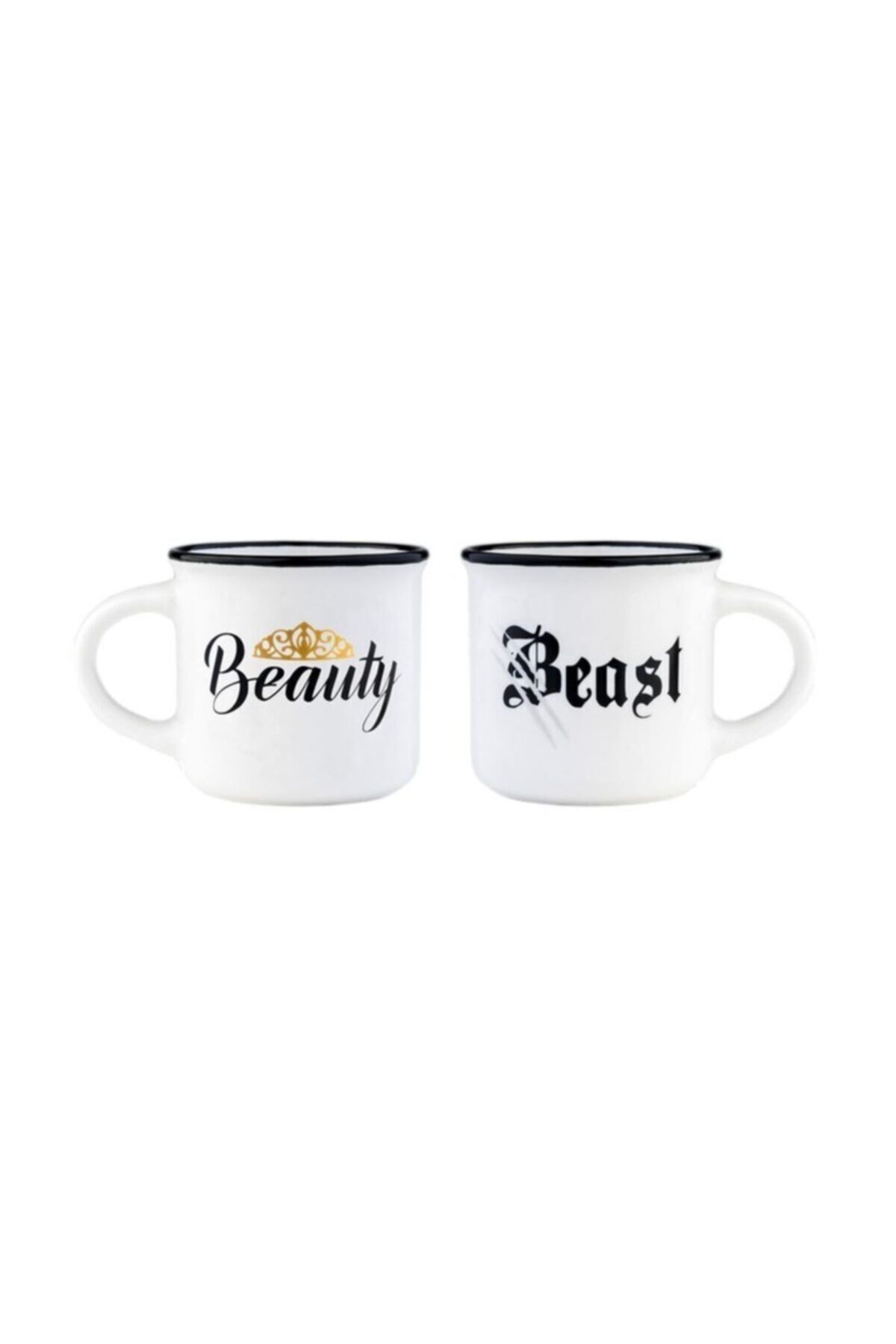 Mini Mug Bone China Beauty & Beast