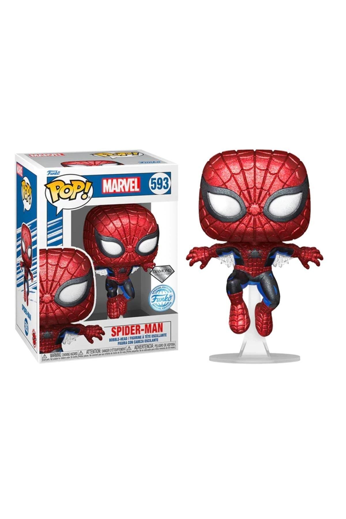 Pop Marvel: Comics 2022 - Spider-man Diamond Glitter Special Edition No:593