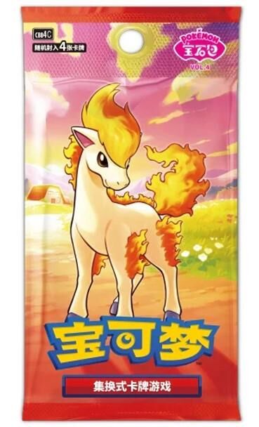 Pokemon Tcg Gem Pack Vol. 4 Booster (Chinese)
