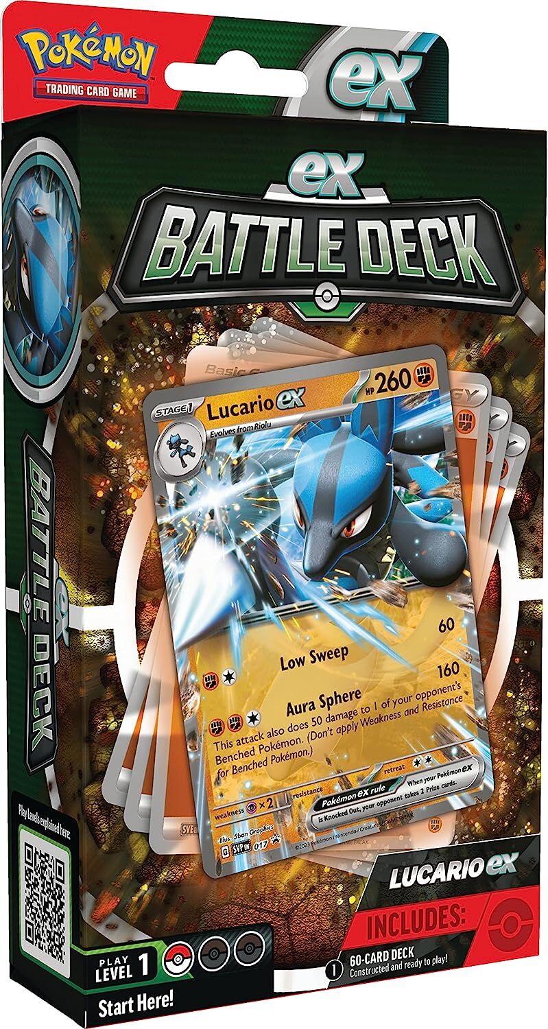 Pokémon TCG: Lucario Ex Battle Deck