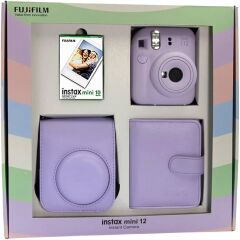 Instax Mini 12 Bundle Box Anlık Fotoğraf Makinesi Lila