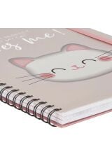 Okul Defteri Trio A4 Spiralli Kitty