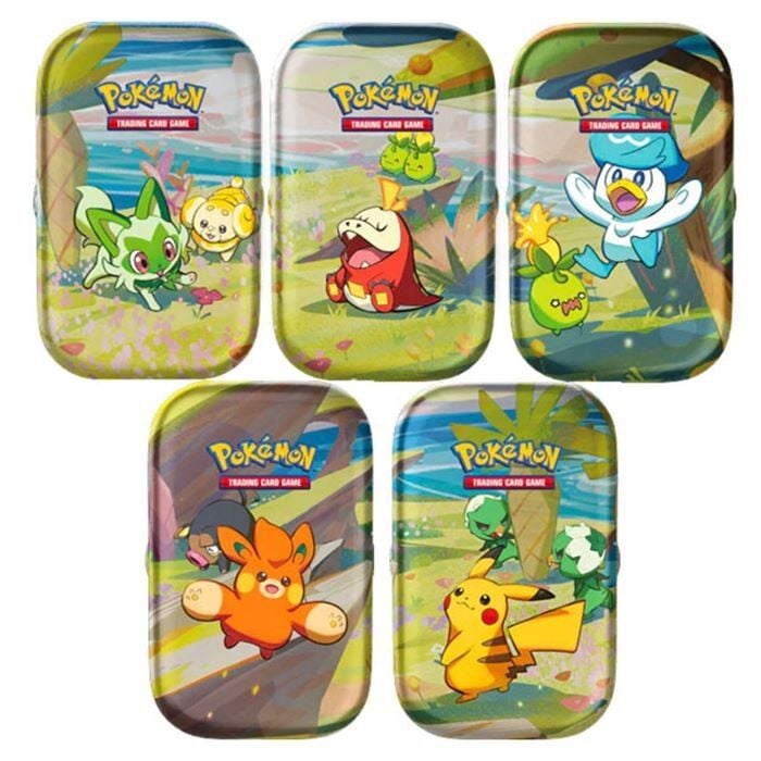 Pokemon Tcg Paldea Friends Mini Tin
