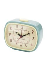 Retro Çalar Saat Açık Mavi