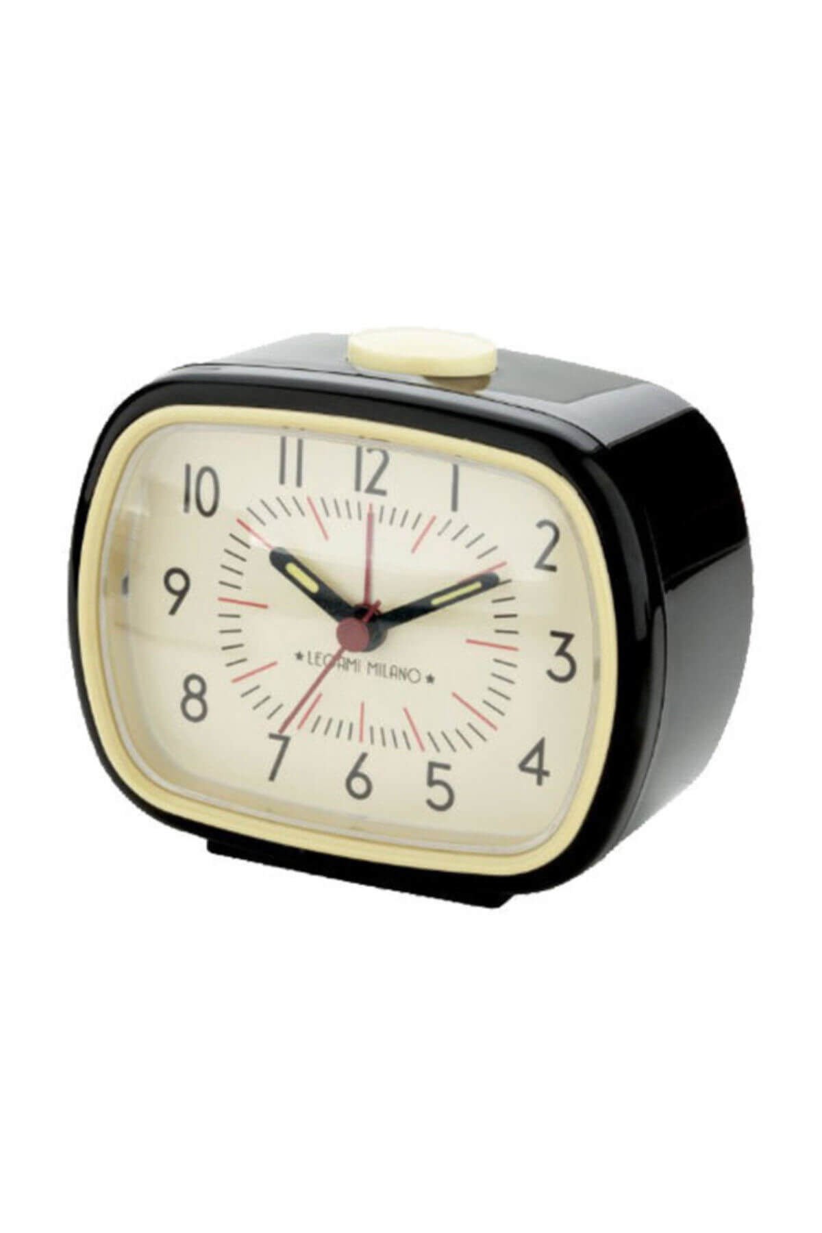 Retro Çalar Saat Siyah K073570 /