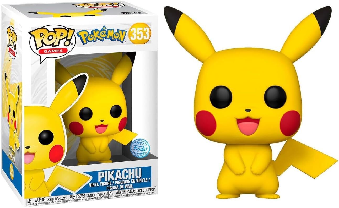 Funko Pop Games Pokemon Pikachu Special Edition