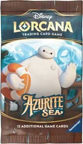 Disney Lorcana Azurite Sea Booster Pack