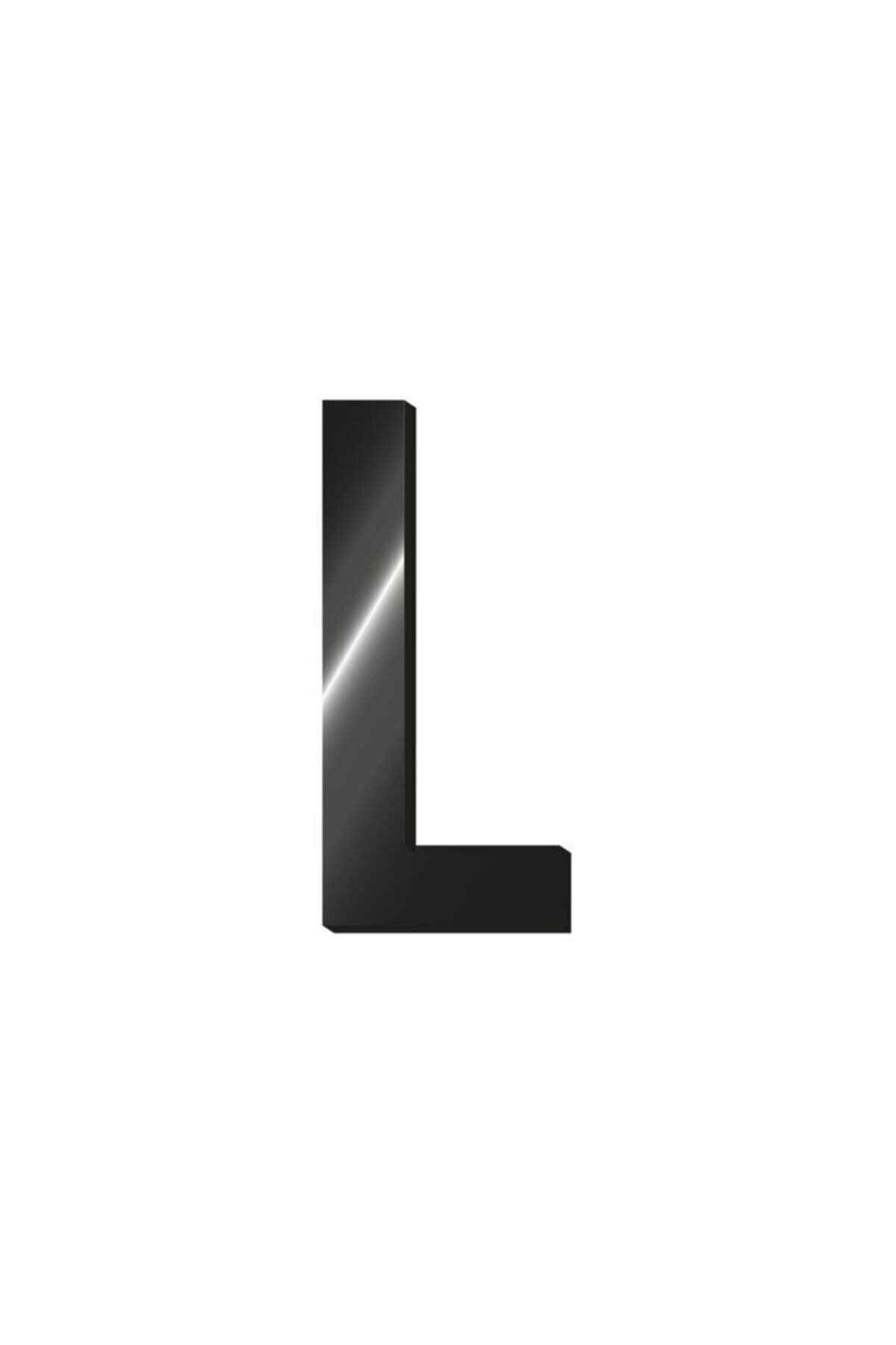 Baş Harf Metal Etiket L