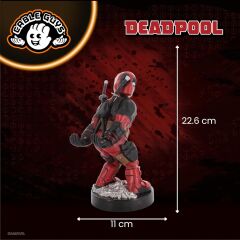 Cable Guys Deadpool 3 'Bringing Up The Rear' Telefon Ve Joystick Tutucu Figür Standı