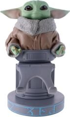 Cable Guys Star Wars The Mandalorian Grogu 'Seeing Stone Pose' Telefon Ve Joystick Tutucu Figür Standı