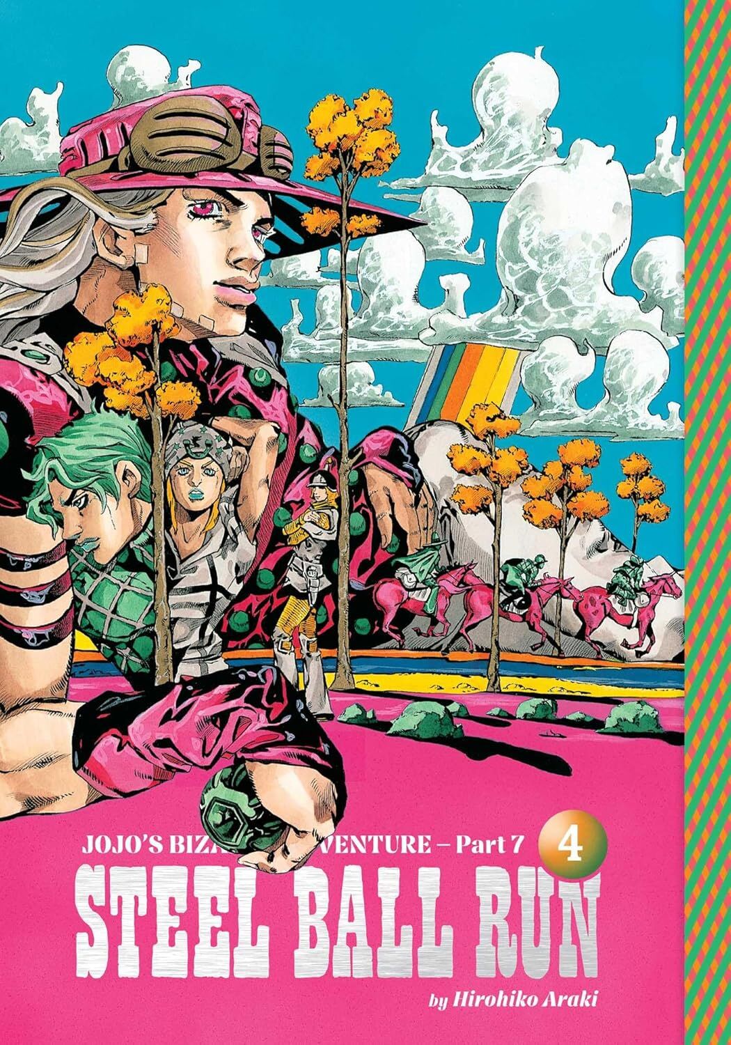 JoJo's Bizarre Adventure: Part 7--Steel Ball Run,: Volume 4