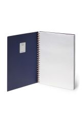 Spiralli A4 Defter Yıldız Desen Karton Kapak 3 Ü 1 Arada
