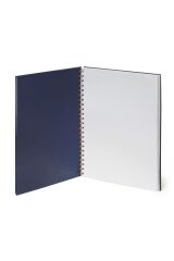 Spiralli A4 Defter Yıldız Desen Karton Kapak 3 Ü 1 Arada