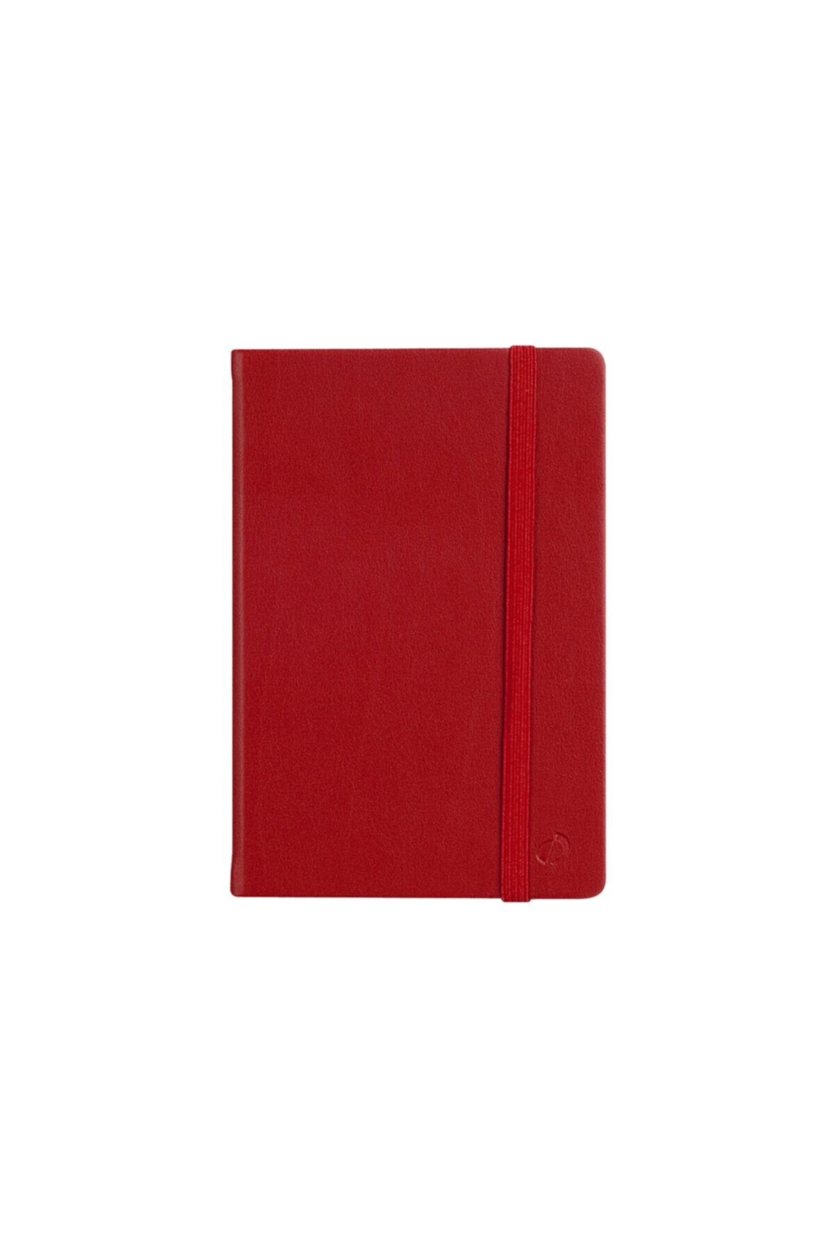Habana Çizgili Kırmızı Defter 16x24