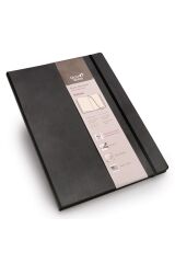 Habana Siyah Kareli Defter 21x29,7