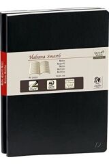 Habana Smooth Siyah Çizgili Defter 21 X 29,7 2'li Set