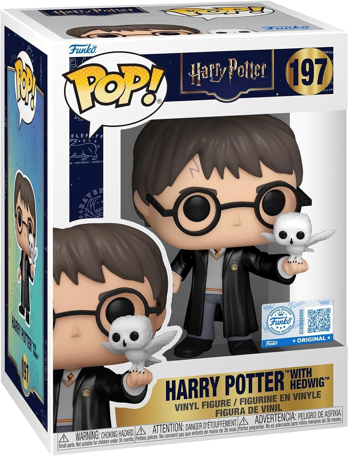 Funko Pop Harry Potter With Buddy Hedwig Special Edition No:197
