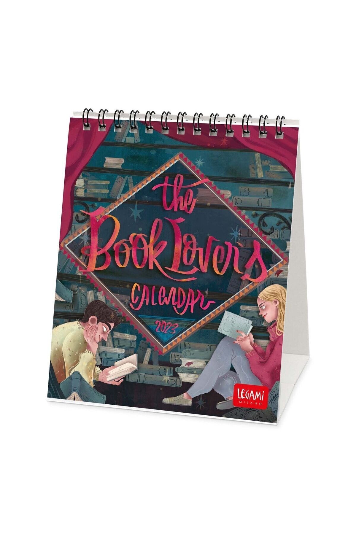 Takvim- Masa Takvimi 2023 12x14,5 Booklover