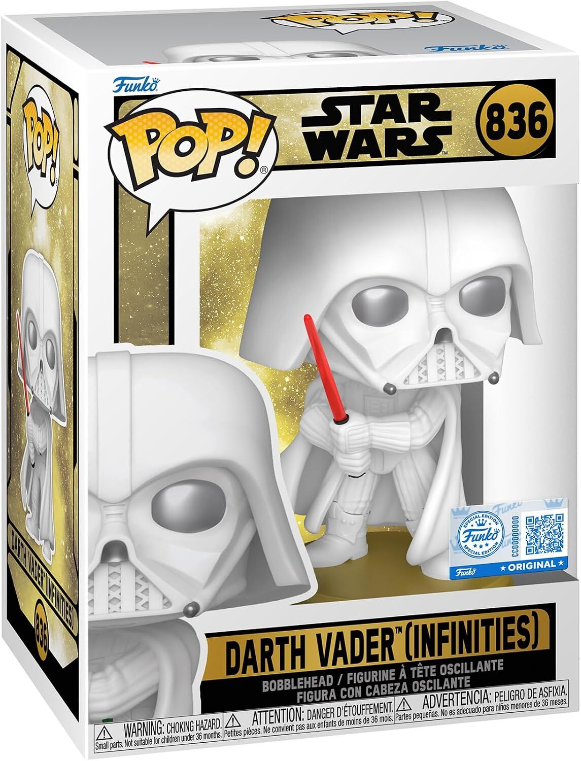 Funko Pop Star Wars Darth Vader (infinities) (special Edition)