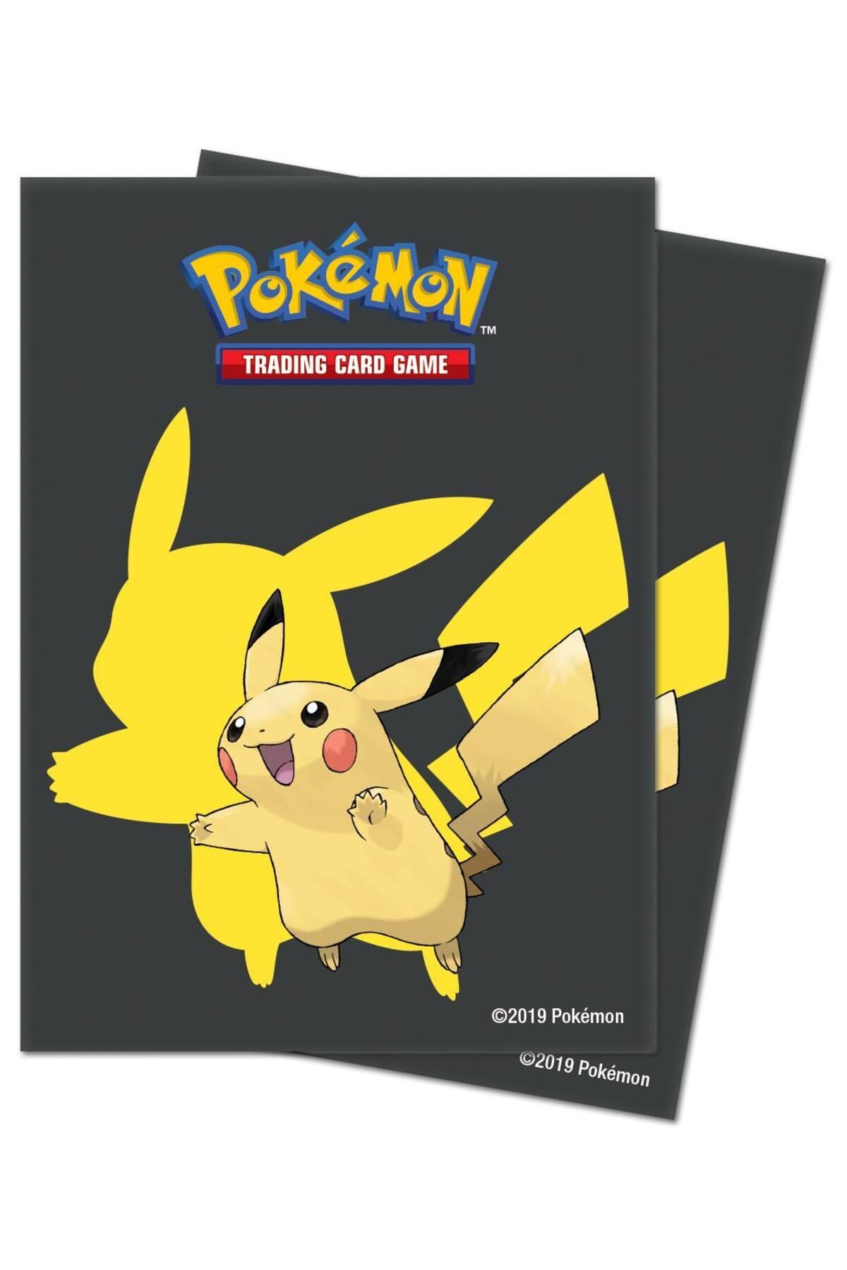 Pokemon Pikachu Temalı 65 Adet Sleeve Kart Koruyucu