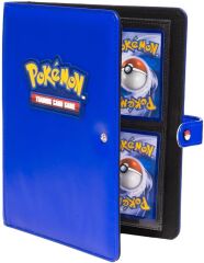 Premium Blue Pokemon Snap Binder 4 Cepli 160 Kart Kapasiteli