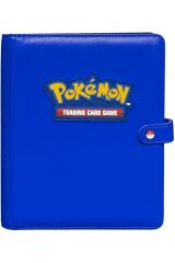 Premium Blue Pokemon Snap Binder 4 Cepli 160 Kart Kapasiteli