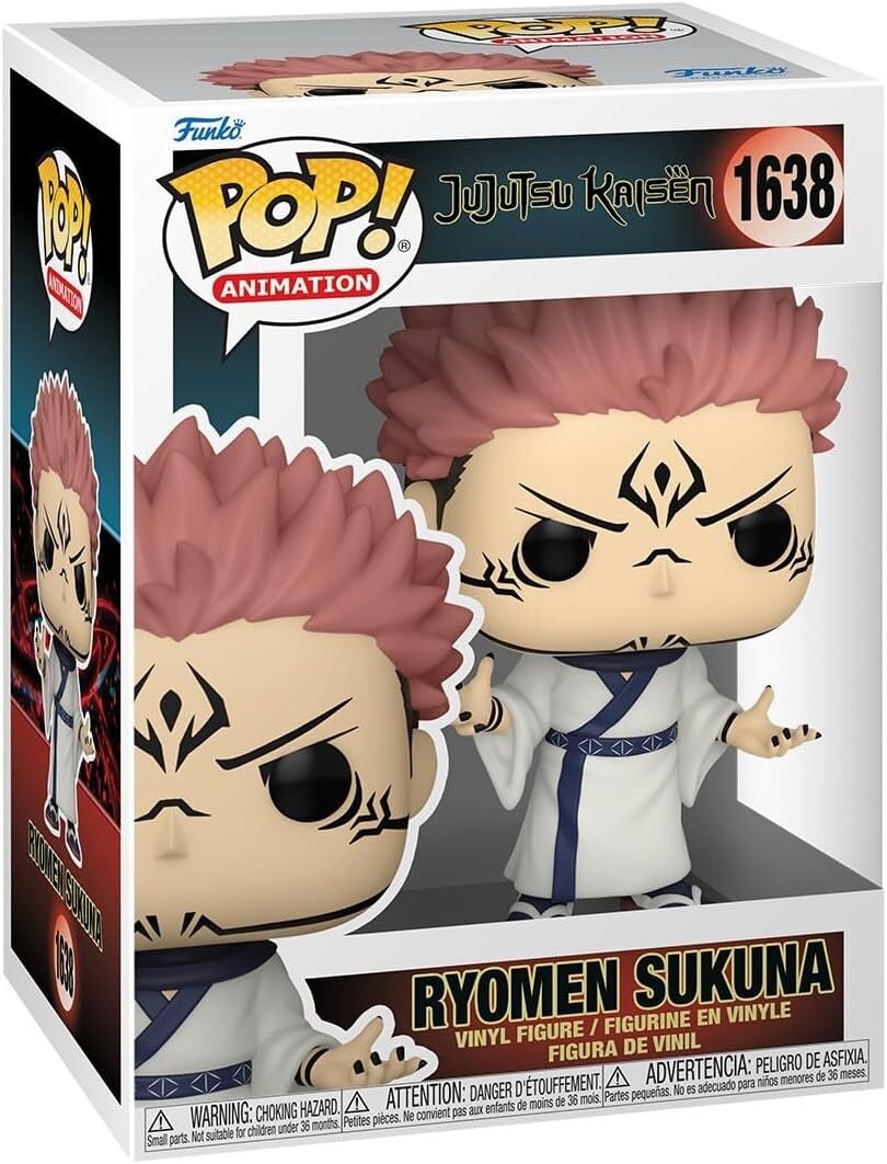Funko Pop Jujutsu Kaisen Sukuna