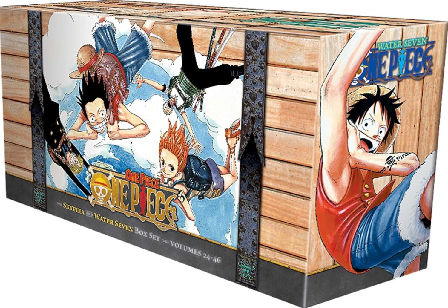 One Piece Box Set 2: Skypeia and Water Seven: Volumes 24-46 with Premium: Volume 2