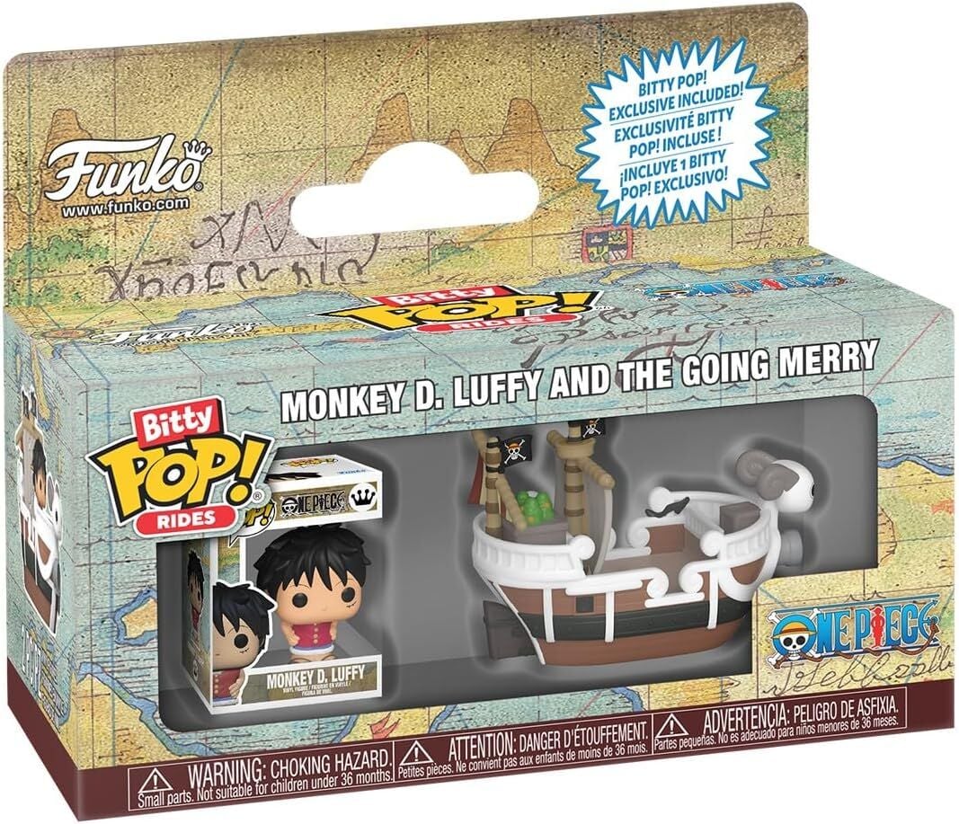 Funko Pop Bitty Ride - Monkey D. Luffy And The Going Merry