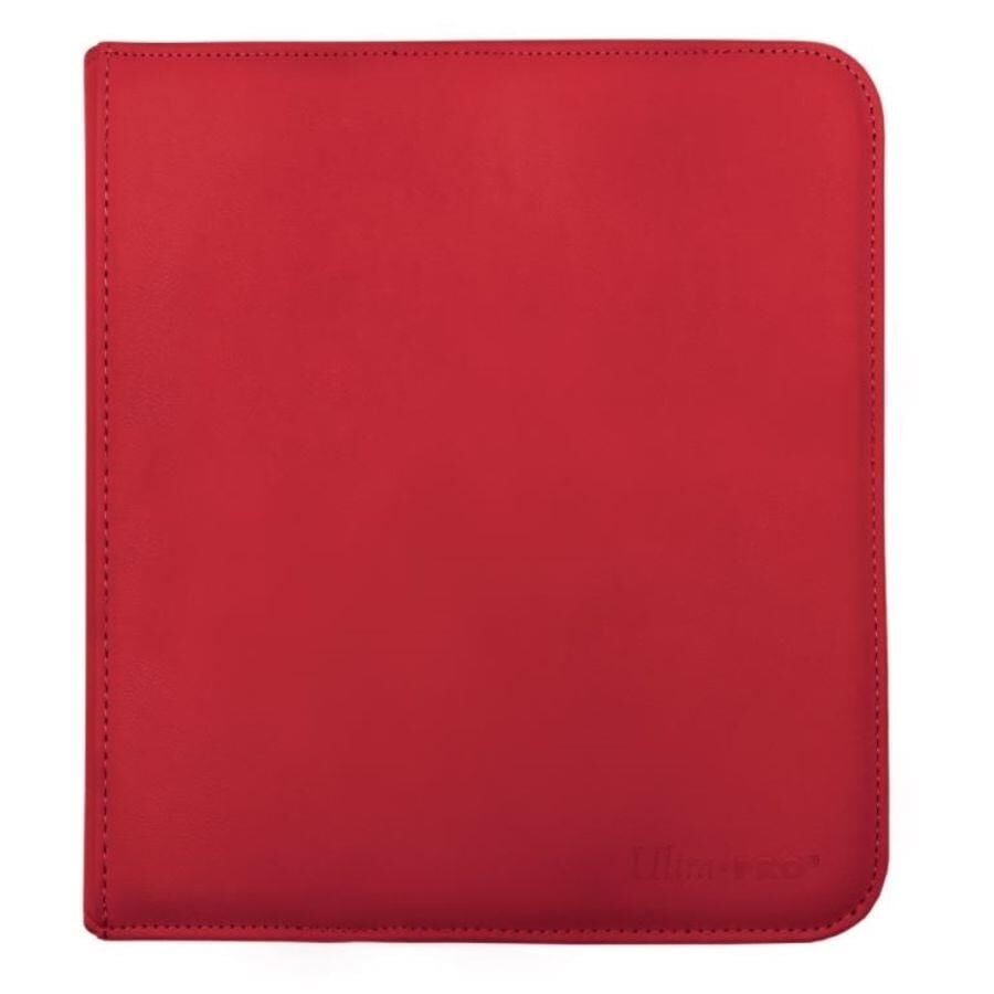 Ultra Pro Fermuarlı Pro Binder Red 12 Cepli 480 Kart Kapasiteli