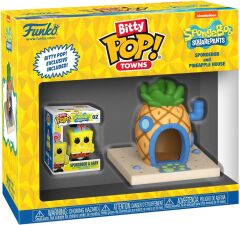Funko Bitty Pop Towns Spongebob Squarepants - Spongebob And Pineapple House