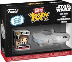 Funko Bitty Pop Ride Star Wars - Han Solo And The Millennium Falcon