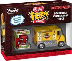 Funko Bitty Pop Rides Marvel - Deadpool And Deadpool's Chimichanga Truck