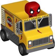 Funko Bitty Pop Rides Marvel - Deadpool And Deadpool's Chimichanga Truck