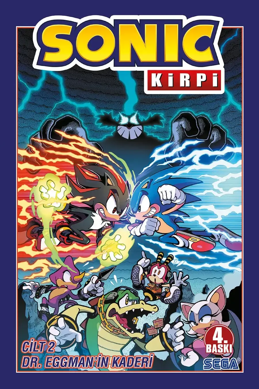 Kirpi Sonic Cilt 2 - Dr. Eggman’in Kaderi