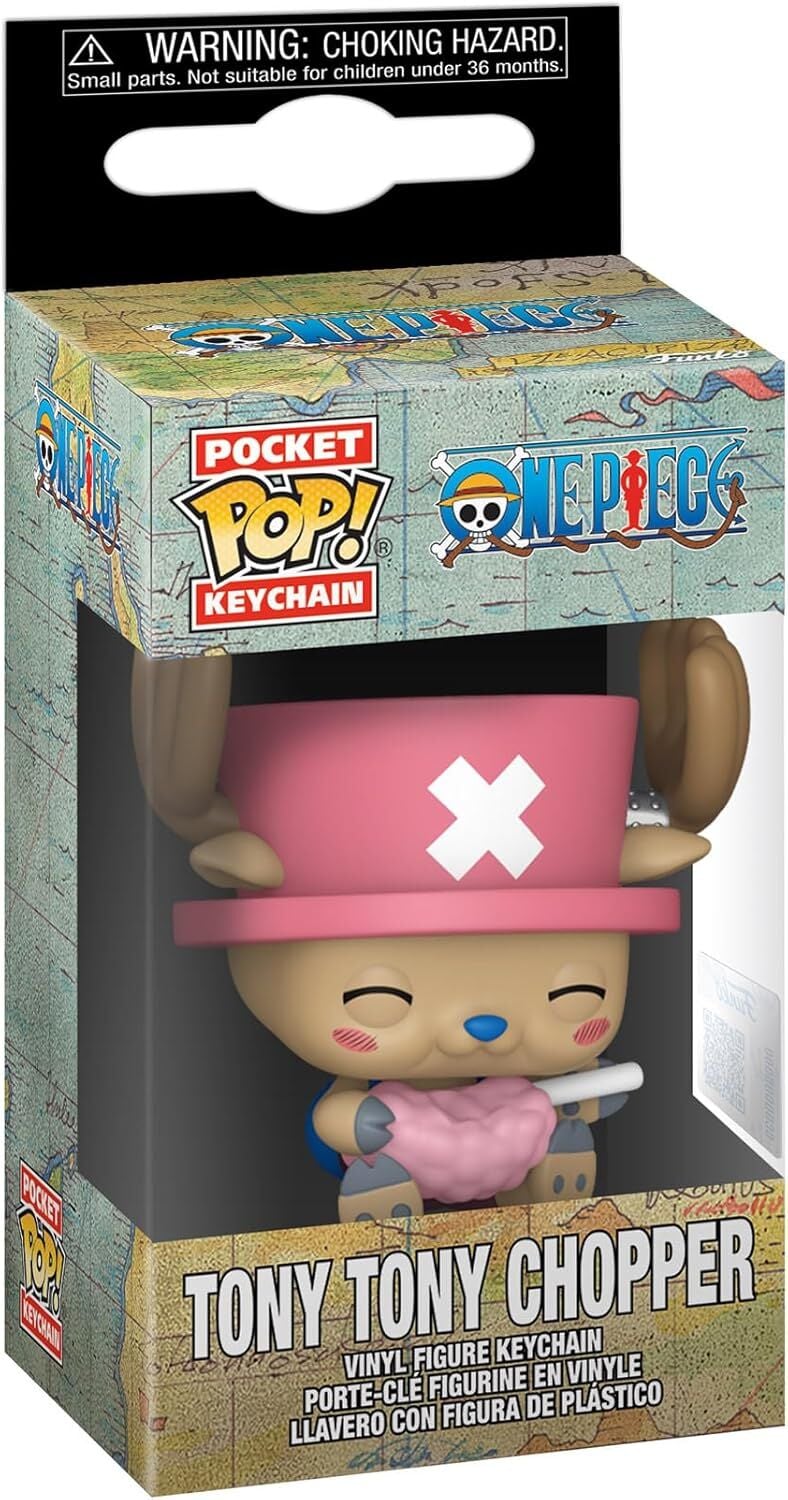 Funko Pocket Pop One Piece Tony Chopper With Cotton Candy Anahtarlık