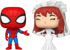 Funko Pop! Marvel: Superhero Couples - Spider Man and MJ