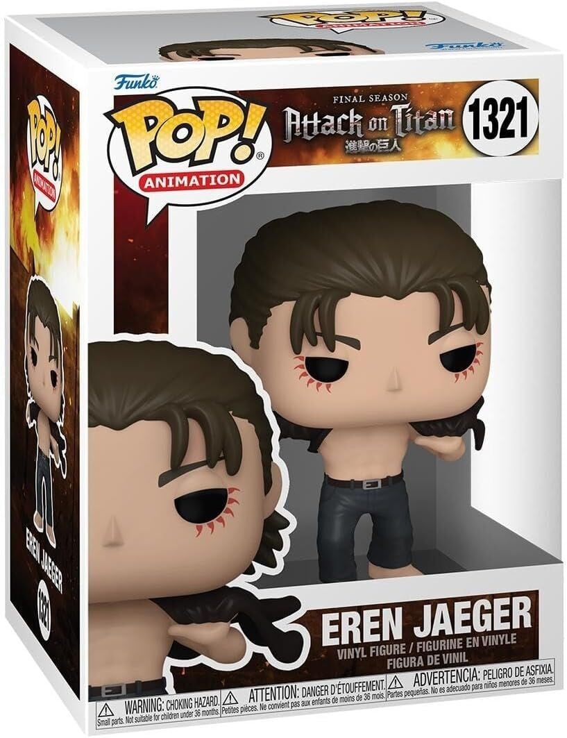 Funko Pop Attack On Titan - Eren Jeager No:1321