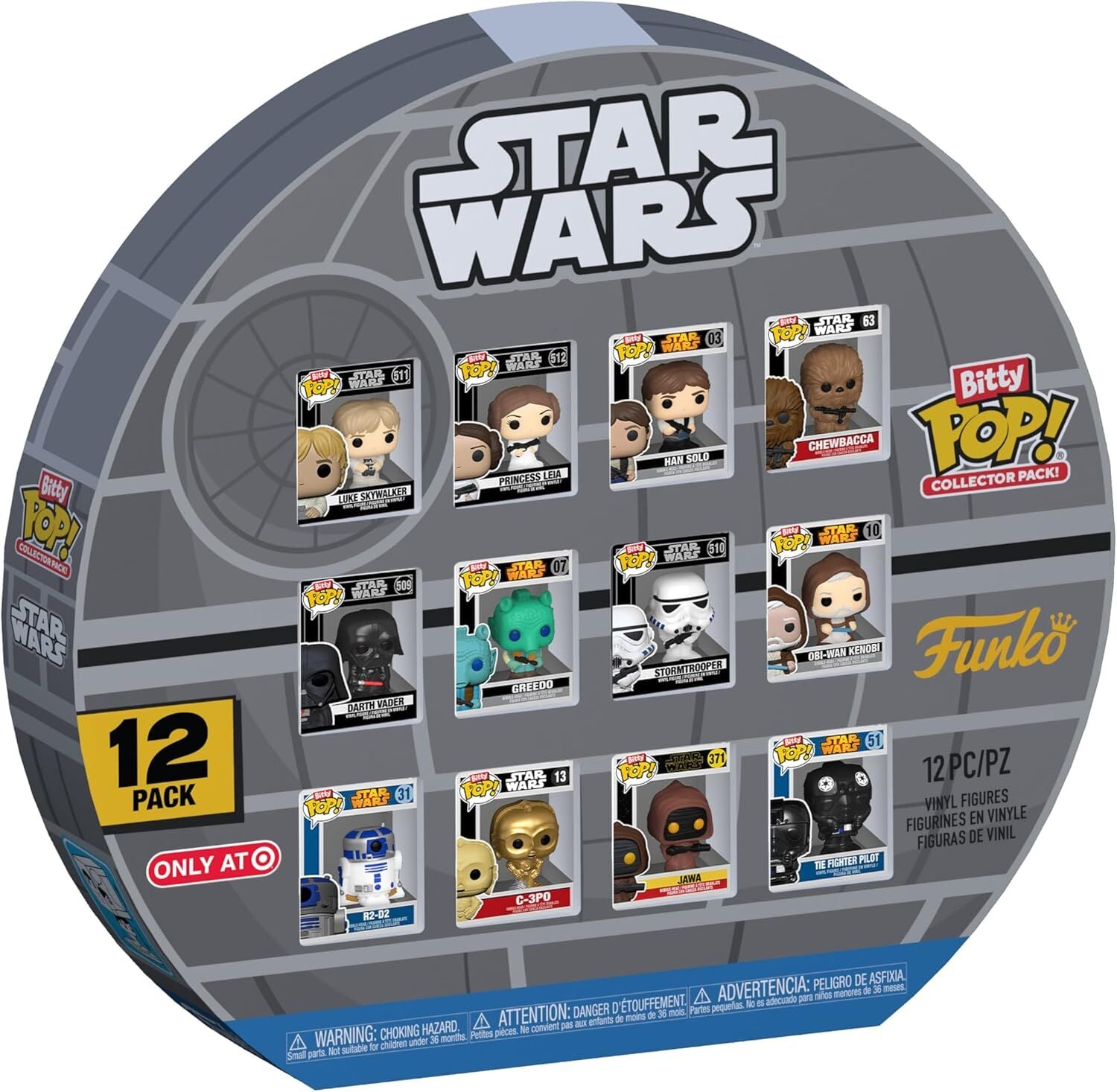 Funko Pop Bitty 12'li Star Wars Özel Set