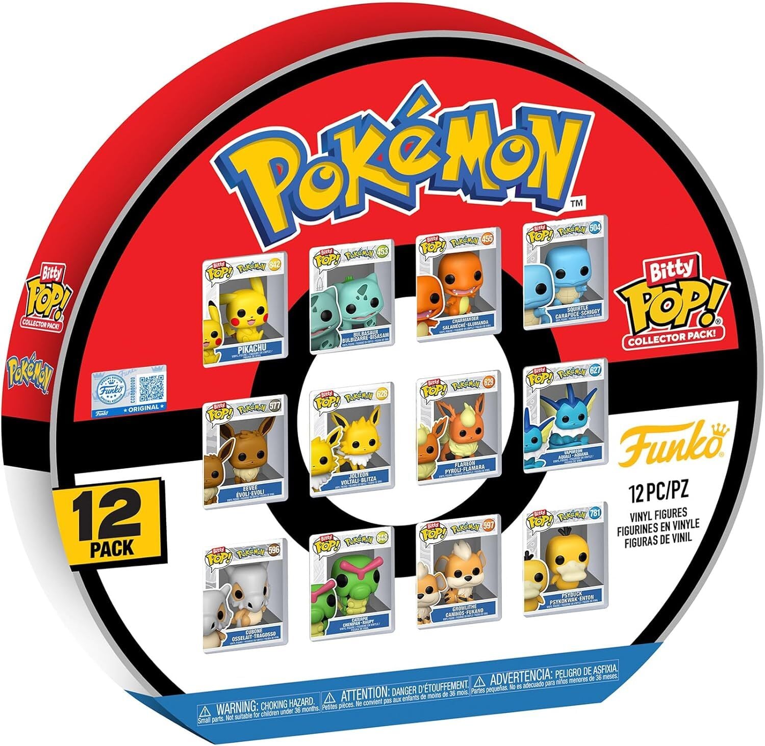 Funko Pop Bitty 12'li Pokemon Özel Set