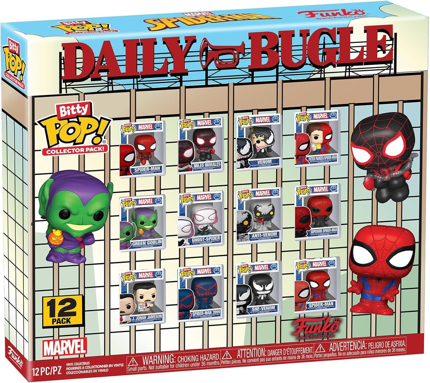 Funko Pop Bitty 12'li Spider-Man Özel Set