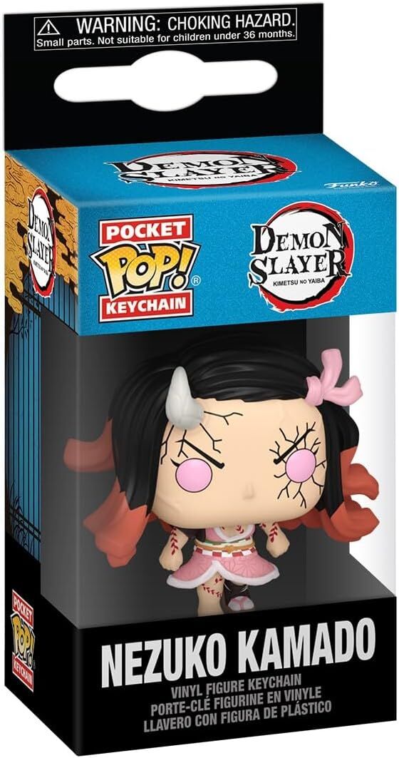 Pocket Pop Demon Slayer - Nezuko Kamado Demon Form Anahtarlık