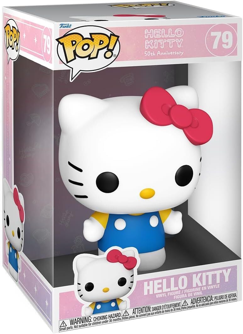 Funko Pop Jumbo Hello Kitty 50th Anniversary - Hello Kitty No:79 25cm