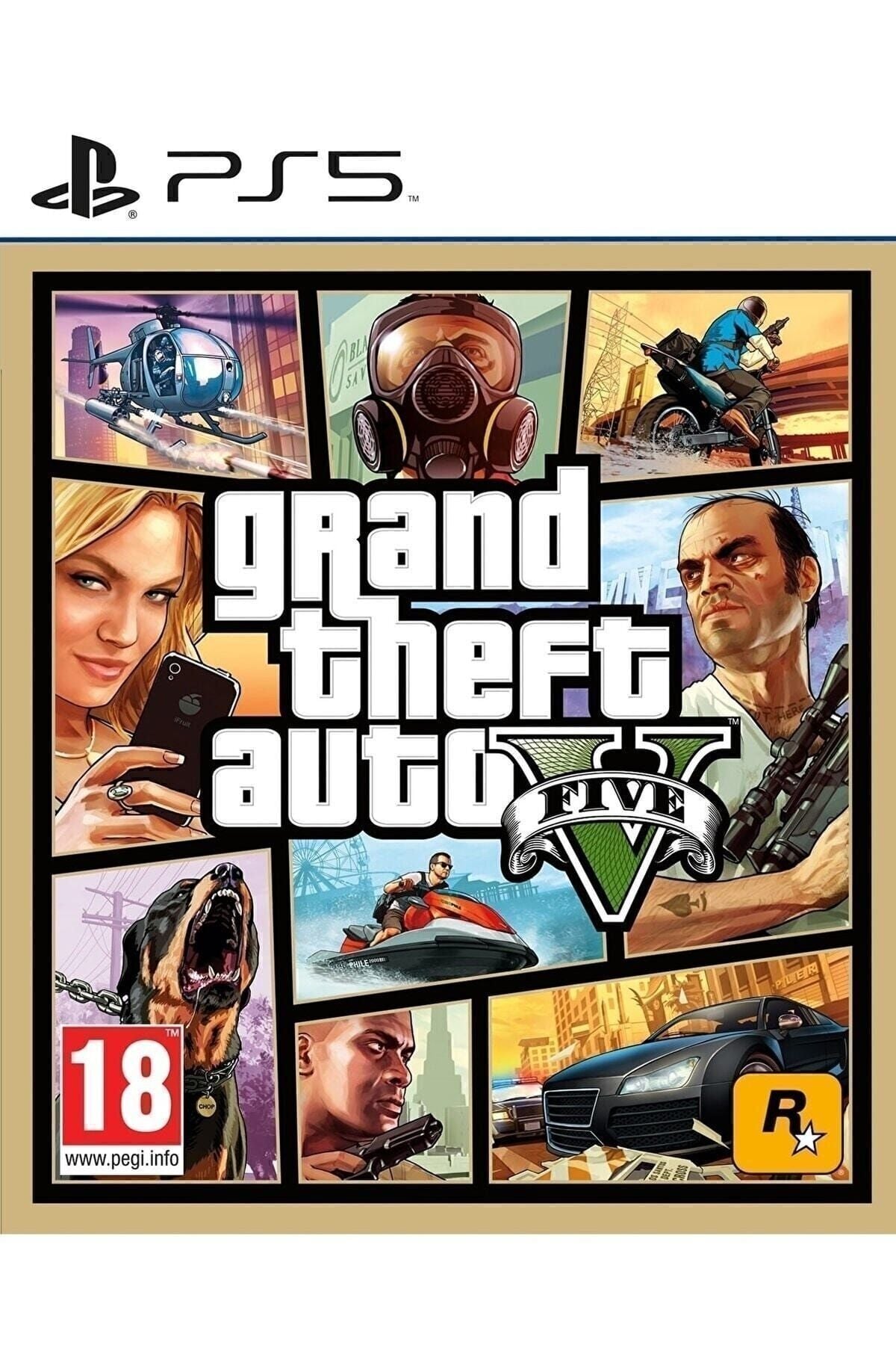 Grand Theft Auto V GTA 5 PS5 Fiziksel Oyun - Rockstar