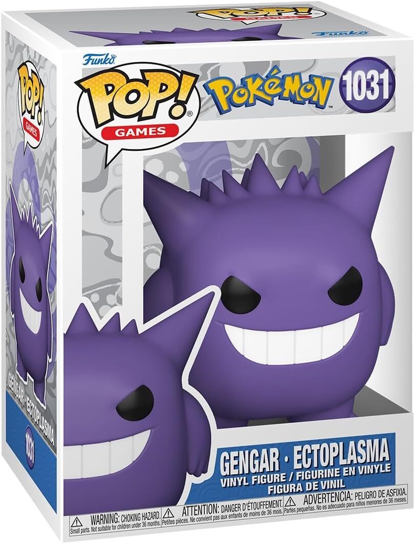 Funko Pop Games Pokemon - Gengar Ectoplasma No:1031